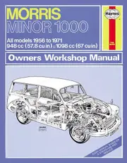 Morris Minor 1000 Owners Workshop Manual by Haynes Publishing Paperback Book