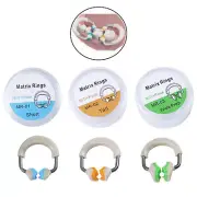 Dental 3D Matrix Bands Retainer Ring Matrices Clip Clamp Separator Fit Garrison