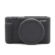 Soft Camera Case For Sony RX100 III IV V VI RX100 VII ZV1 ZV-E10 Rubber Protective Body Cover bag Skin Camera Protector Frame Sony ZV1 Black