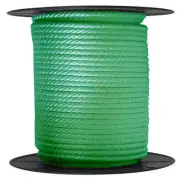 ANCHOR ROPE DOCK LINE 3/8" X 250' BRAIDED 100% NYLON GREEN MADE IN USA