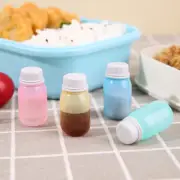4Pcs Mini Portable Sauce Condiment Dispenser Sub-Bottling Seasoning Bottle