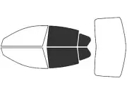 Avery Dennison NR Nano Ceramic IR Window Tint Kit Compatible with Acura Tl 2009