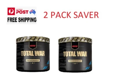 Redcon1 Total War Pre workout 30 Serves x2 | SAVER BUNDLE DEAL