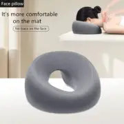 Ergonomic Memory Foam Pillow – Breathable Face Rest and Head Support for Beauty