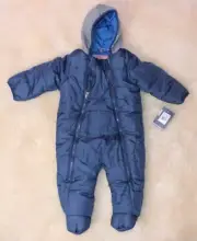 Ben Sherman Navy Blue Infant Snowsuit 6-9 Months