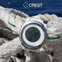 在飛比找ETMall東森購物網優惠-中文Crest CR4潛水電腦表水肺自由潛藍牙App可充電超