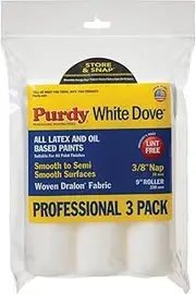 Purdy White Dove Roller Cover 3/8" Nap 9"