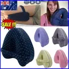 Knee Leg Pillow For Side Sleepers Memory Foam Sleeping Cushion Back Pain Relief~