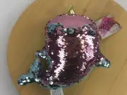 Magic Sequin Narwhal Plush NEW Reversible Sequin Blue Pink Style Lab