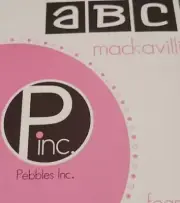 Pebbles Inc "mackavilli" Foam Stamps ~ Alphabet Letters New no Pkg ~Paint or Ink