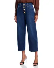 L'Agence Liora High Rise Stovepipe Jeans in Rampart