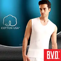 在飛比找蝦皮商城優惠-BVD 100%純棉優質無袖U領衫- M-XXL-原廠正品