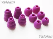 Purple Set Replacement Eartips Earbuds for Jaybird Freedom and Freedom Sprint