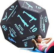 Exercise Dice for Workouts | Fitness Exercise Dice Game,Multi-Functional Home Gym Workout Equipment for Women Postnatal Recovery Men Kids