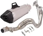 Motorcycle Exhaust Systerm Motorcycle Exhaust Full System Muffler DB Killer Fr&on&t Mid Link Pipe For KA&WA&SA&KI for Ninia650 Z650 2017-2019(E)