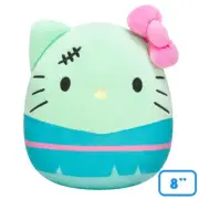 Franken Kitty Halloween Squishmallows Hello Kitty Sanrio 8 Inch Plush