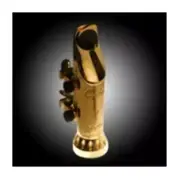 Bari Woodwind Alto Sax Cyclone Mouthpiece - Gold Plated
