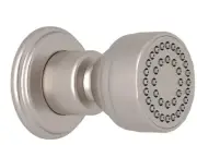 Perrin and Rowe U.5570-STN Single Function Round Brass Body Spray