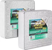2-Pack RV Skylight Insulator | 14"X14"X2.75" RV Vent Insulator | RV Vent Insulat