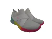 Skechers Women's Skech-Air Dynamight Rainbow Eyes Casual Shoes White Size 6M