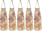 Hanging Mesh Storage Bags 5Pack Potatoes Bags Onion Bags Mesh Garlic Net Bags