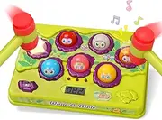 FS Interactive Whack-A-Mole Game Activity Learning Early Developmental Toy, Fun Gift for 2 3 4 5 6 7 8 Years Old Kids Toddlers Boys Girls Helps Fine Motor Skills, 2 Hammers Included