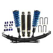 2" Pre Assembled Foam Cell Lift Kit Coil Raw Leaf for Nissan Navara D40 STX550