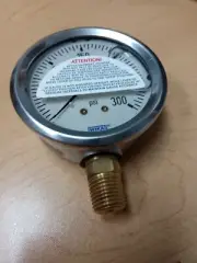 WIKA 213.53 2.5" 0-5000 PSI 9767169 1/4" Pressure Gauge