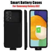 For Samsung Galaxy A32 5G/4G External Battery Charger Case Charging Cover Power