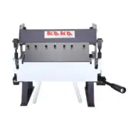 KAKA Bench Top Manual Pan Brake, Sheet Metal Folding Machine 1.0x305mm Capacity