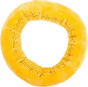 Buckle-Down The Lord of The Rings Squeaky Plush Dog Toy for Large, Medium & Small Dogs, The One Ring Golden Yellow, 2" x 7.5"