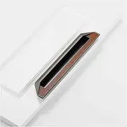 Pull Handle for Kitchen Cabinet Door Drawer Cabinet Handle Inset Cabinet Handles Leather Zinc Alloy Invisible Wardrobe Handle Tatami Hidden Cabinet Pulls(192mm)