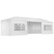 Instahut Gazebo 3X9 Outdoor Marquee Gazebos Wedding Party Camping Tent 8 Wall Pa