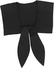 AUTSUPPL Detachable Fake Collar for Women Chiffon Bowknot Blouse Collar for Clothing