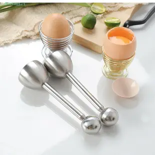 GIOVANN雞蛋殼開啟器,創意多功能雞蛋頂部切割器,廚房工具不銹鋼實用雞蛋杯支架煮雞蛋