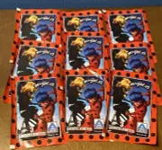 Miraculous Sammelkarten ALDI NEW SEALED Sticker Cards Zag Heroes, Lot Of 9 Packs