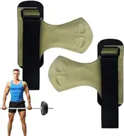 Zetqhuu Weight Wrist Strap,Lifting Grips Weight Straps Pull-up Wrist Support - Leather Cotton Padded Wristbands, Home Gym Equipment for Men Women Strength Training