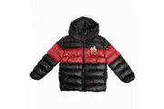 Holden Red and Black PUFFER Jacket Hoodie Embroidered Wind resistant Soft Feel