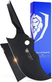 9" Meat Cleaver - Shadow Black Series, High Carbon Steel, NSF Certified Gift