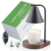 Candle Warmer Lamp with Timer and Dimmer - Black Dimmable Lamp Candle Warmer ...