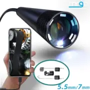 7MM Endoscope Camera Mobile Probe Borescope Inspection Endoscopic USB Type C