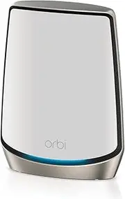 Netgear Orbi Whole Home WiFi 6 Tri-Band Mesh Add-on Satellite, White