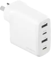 Cygnett Powerplus 45W Multiport Wall Charger White