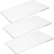 TEHAUX 3pcs Transparent Engraving Base Plate Craft Cutting Mat for Paper Crafting Cutting Pads