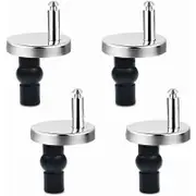 Pieces Toilet Seat Hinged Toilet Seat Fixings Replacement Toilet Seat Fixing Toilet Seat Hinges Toilet Seat Fixings Stainless Steel Walkbee