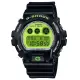 【CASIO 卡西歐】G-SHOCK 經典系列 運動電子錶 萊姆綠X黑 DW-6900RCS-1_50mm