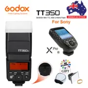 Godox TT350S 2.4G TTL HSS Mini Flash Speedlite Light + Xpro-S Trigger For Sony