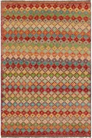 Bohemein Balochi Malik Hand Knotted Wool Rug - 4'6'' X 7'11''