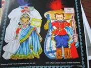 12pg Hallmark Greeting Card DOLL History Article OPENING FIRST /Hanson
