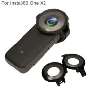 Waterproof Dual-Lens Guards Cover Protective Cap For Insta360 One 2X Camera